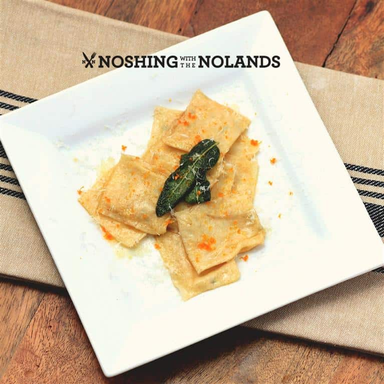 Butternut Squash and Brown Butter Ravioli by Noshing With The Nolands