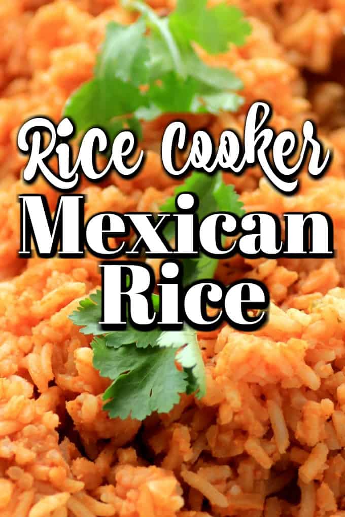 Rice Cooker Mexican Rice - I Heart Vegetables