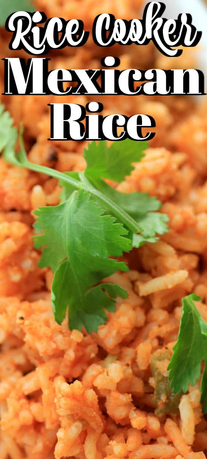 Rice Cooker Mexican Rice