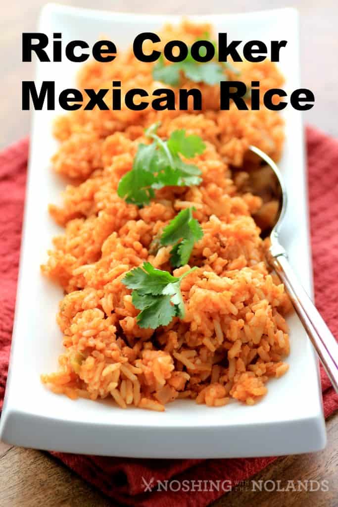 Rice Cooker Mexican Rice by Noshing With The Nolands 