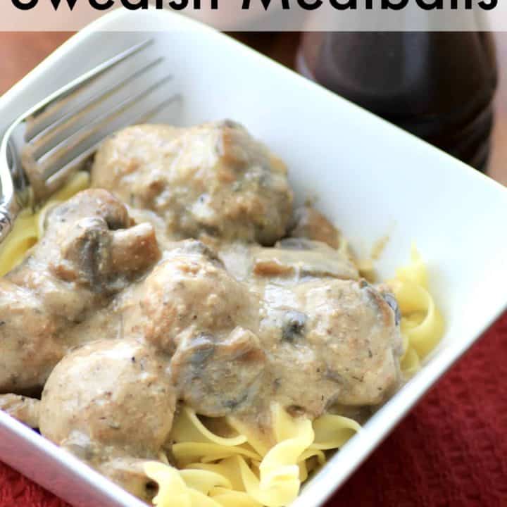 Slow Cooker Swedish Meatballs