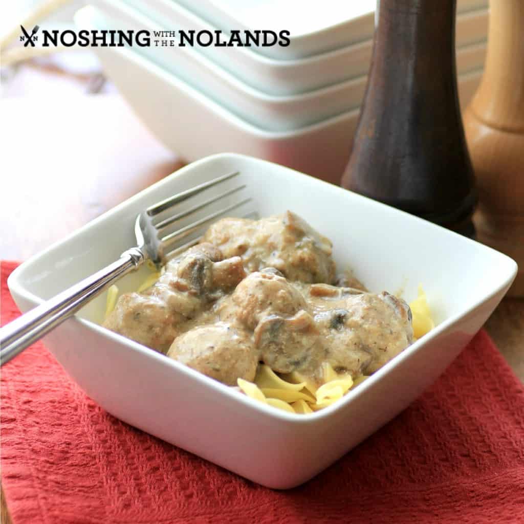 Slow Cooker Swedish Meatballs by Noshing With The Nolands
