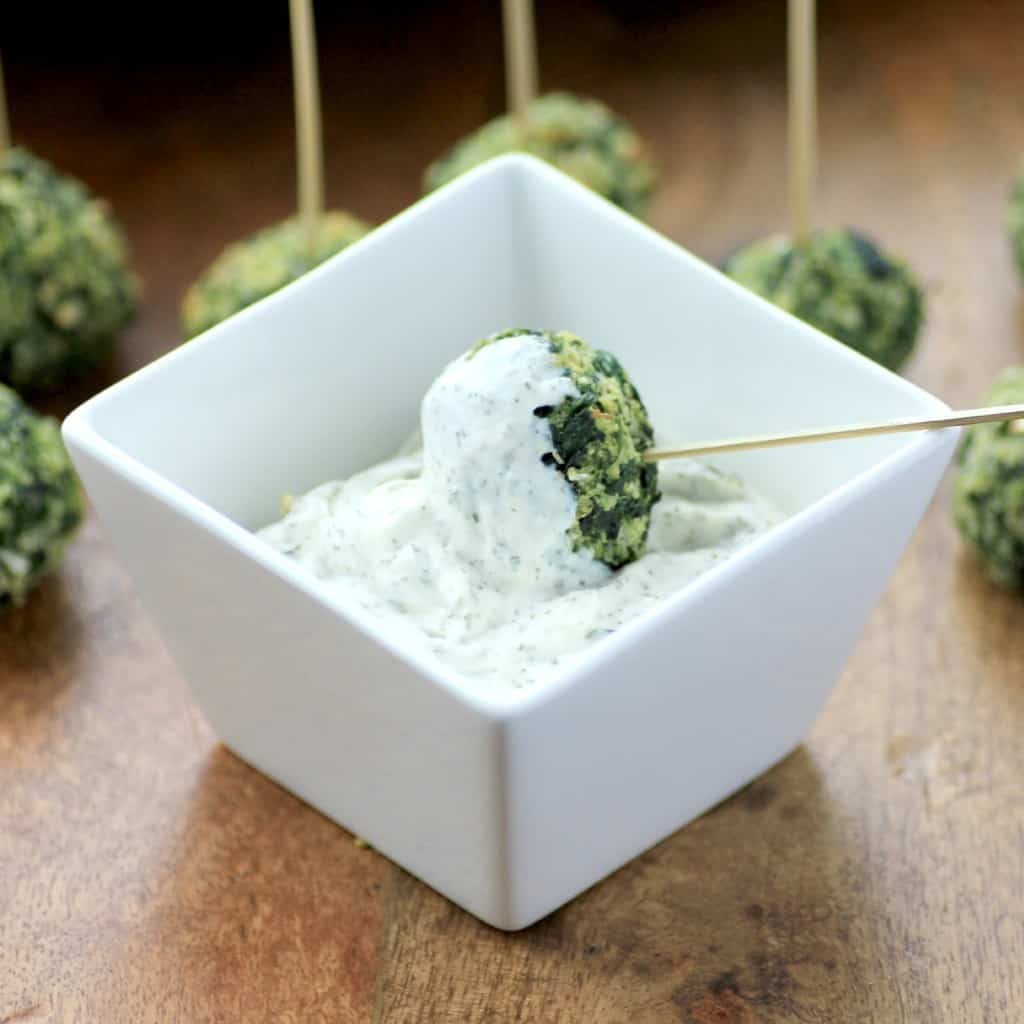 Spinach Balls by Noshing Wtih The Nolands