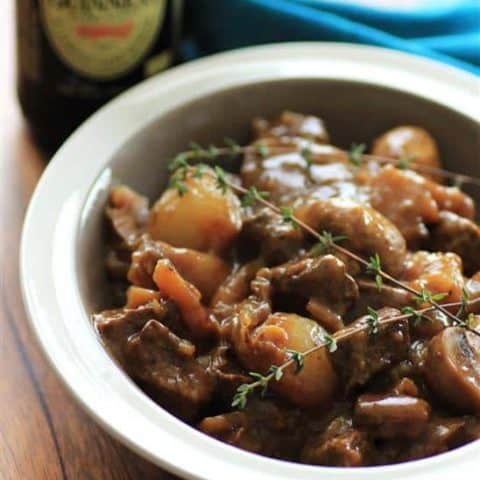 Steak and Stout with Potatoes