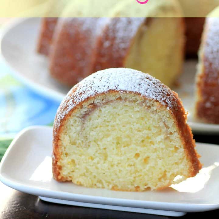 Citrus Raspberry Bundt