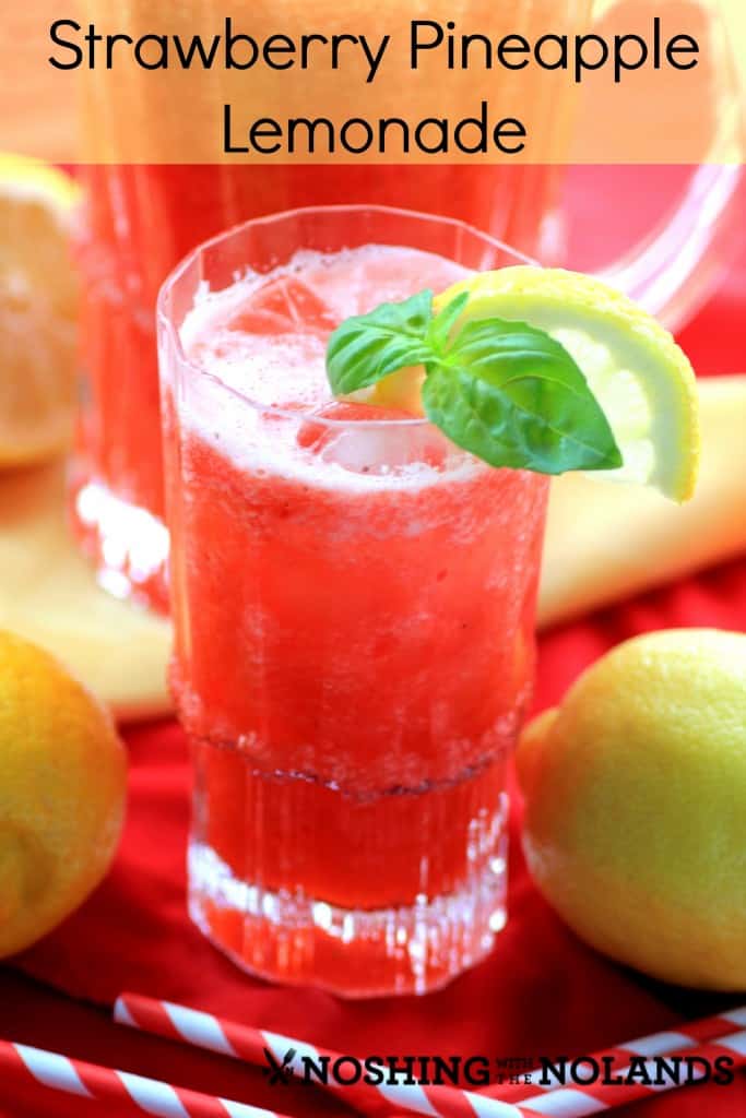 Strawberry Pineapple Lemonade by Noshing With The Nolands 