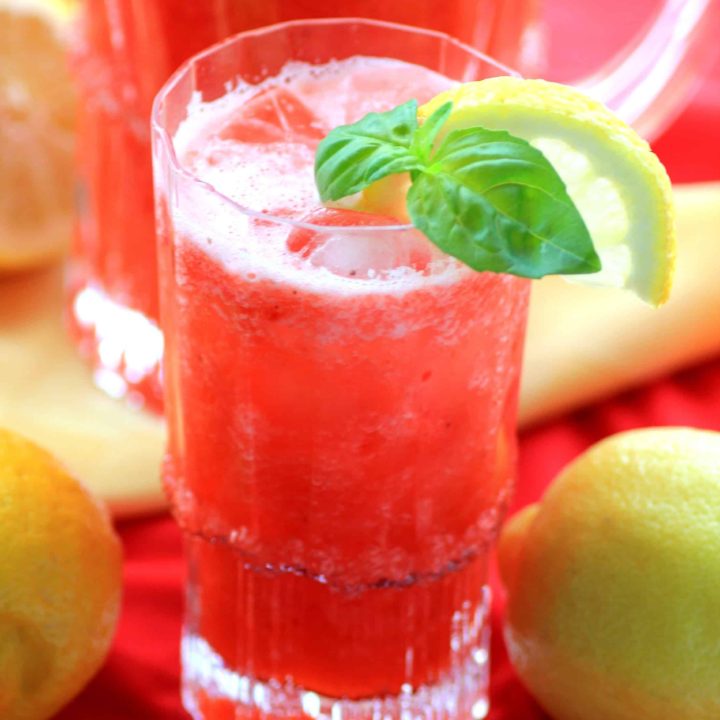 Strawberry Pineapple Lemonade #SundaySupper