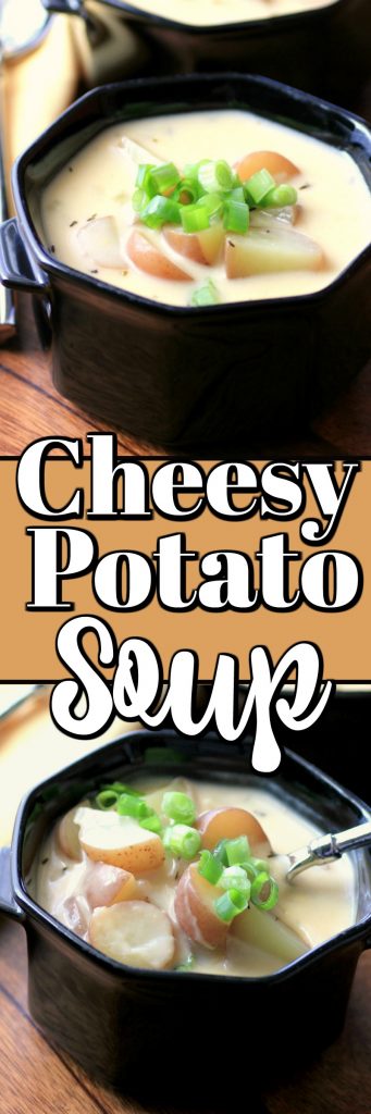 Cheesy Potato Soup #LittlePotatoes - Noshing With the Nolands