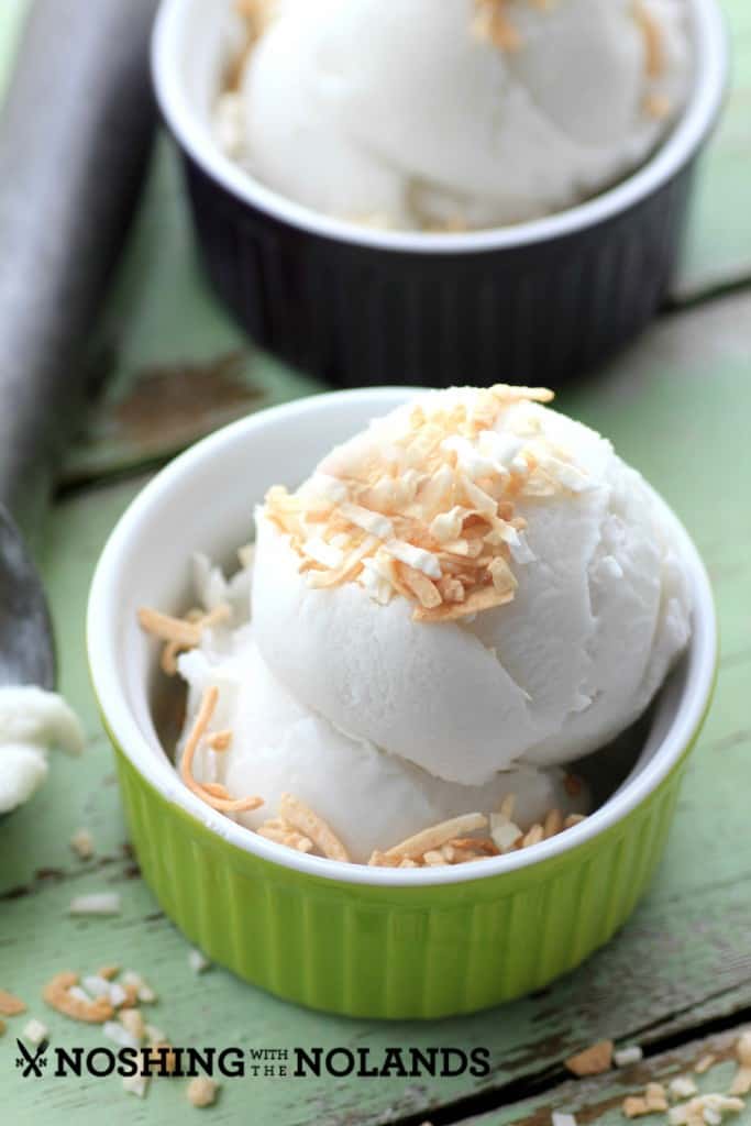 Coconut Ice Cream by Noshing With The Nolands (2)