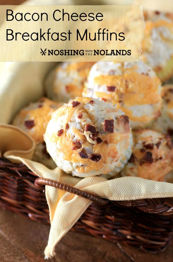 Bacon Cheese Breakfast Muffins by Noshing With The Nolands (9)