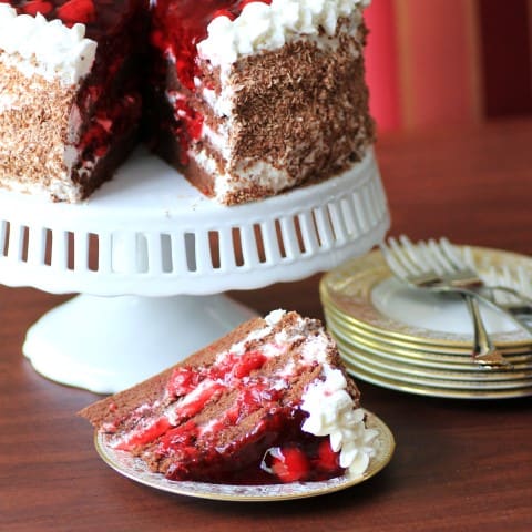 Mouth Watering Mondays Black Forest Cake