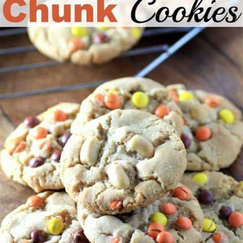 Peanut Butter Chunk Cookies #CreativeCookieExchange