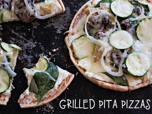 Grilled Pita Pizzas by Home Cooking Memories