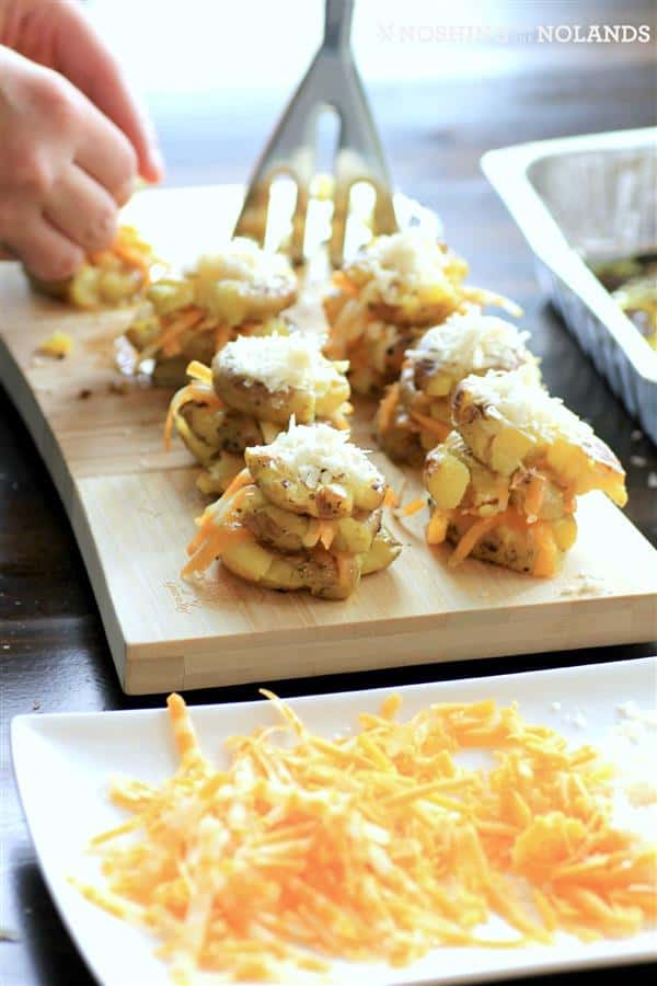 Cheesy Potato Stacks by Noshing With The Nolands