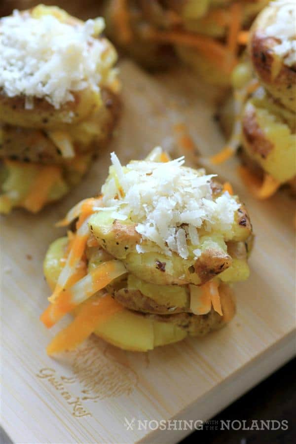 Cheesy Potato Stacks by Noshing With The Nolands 