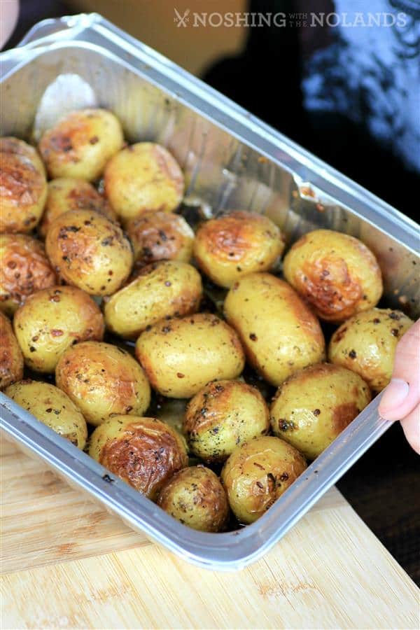 Cheesy Potato Stacks by Noshing With The Nolands 