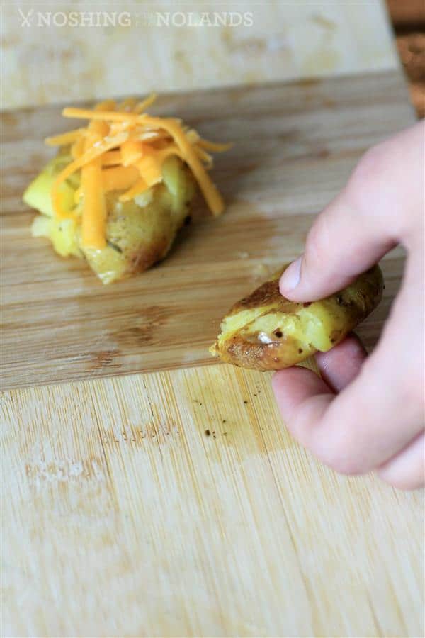 Cheesy Potato Stacks by Noshing With The Nolands