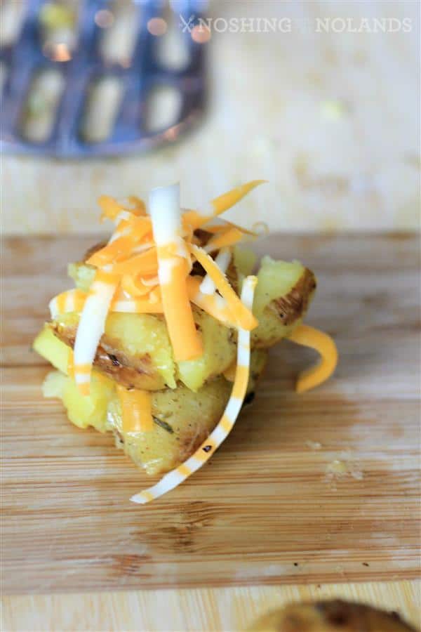 Cheesy Potato Stacks by Noshing With The Nolands