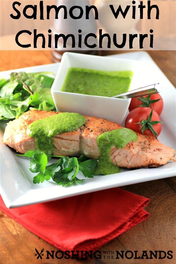 Salmon Chimichurri by Noshing With The Nolands (Custom)