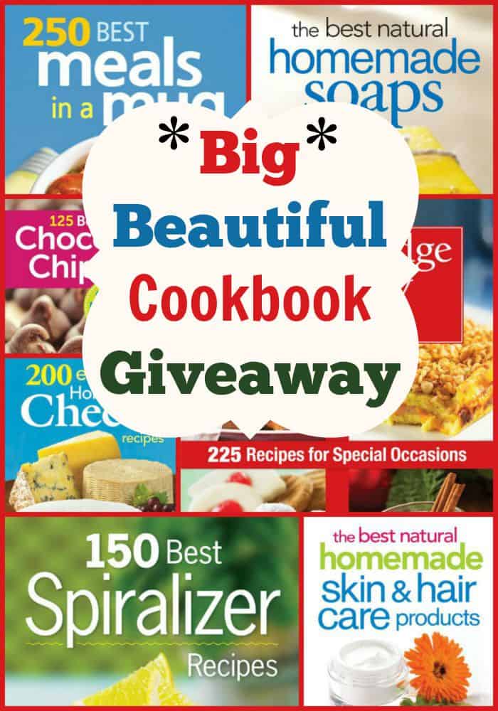 Big Beautiful Cookbook #Giveaway