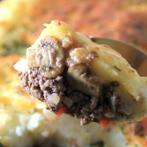 Cheesy Shepherd's Pie