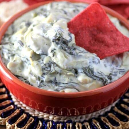 Spinach and Artichoke Dip hero.