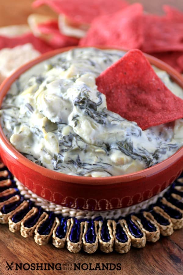 Sumptuous Spinach and Artichoke Dip by Noshing With The Nolands