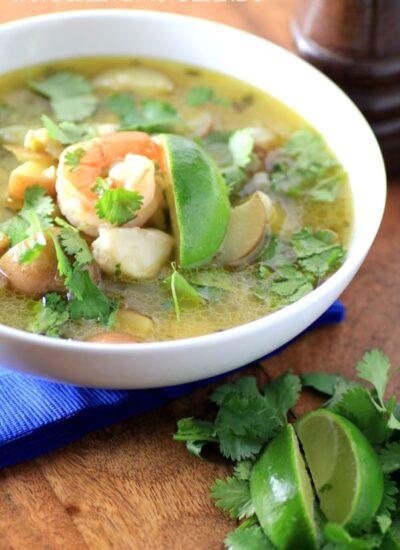 Peruvian Seafood Soup hero.
