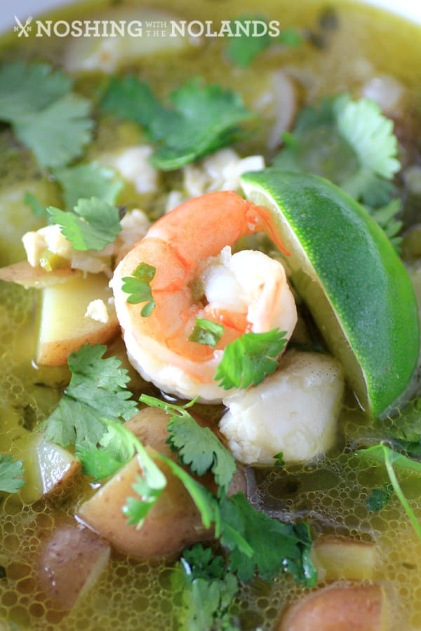 Peruvian Seafood Soup by Noshing With The Nolands (Custom)