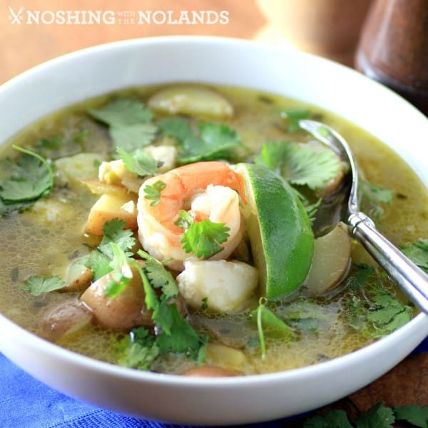 Peruvian Seafood Soup by Noshing With The Nolands (Custom)