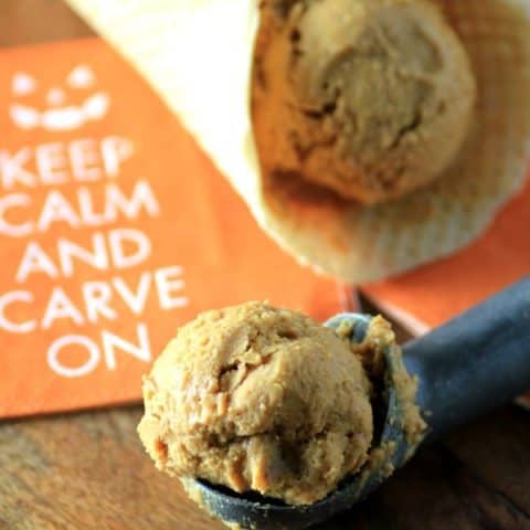 Pumpkin Toffee Ice Cream