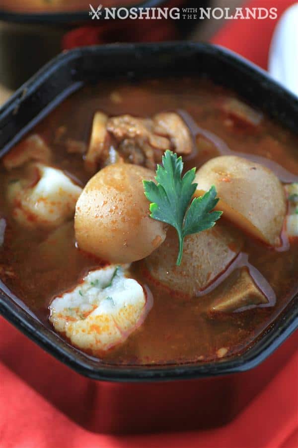 Slow Cooker Goulash Soup by Noshing With The Nolands