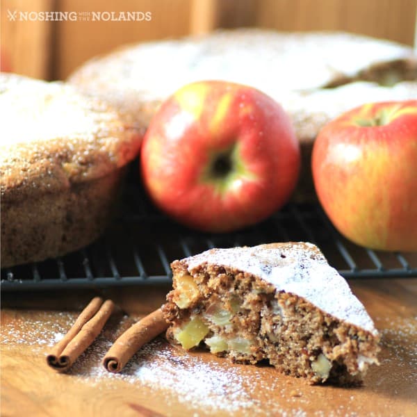 Apple Walnut Spice Cake by Noshing With The Nolands 