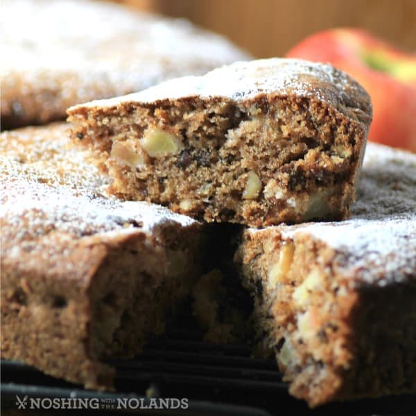 Apple Walnut Spice Cake by Noshing With The Nolands 