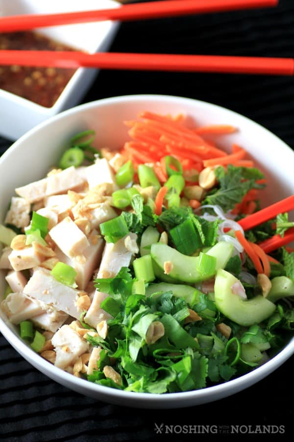 Big Cool Chicken Noodle Bowl by Noshing With The Nolands 