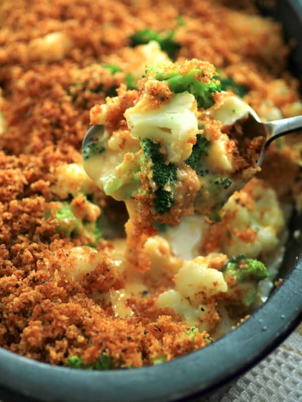 Broccoli Cauliflower Cheese Bake by Noshing With The Nolands