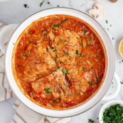 Delicious chicken marengo recipe.