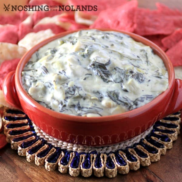 Sumptuous Spinach and Artichoke Dip by Noshing With The Nolands