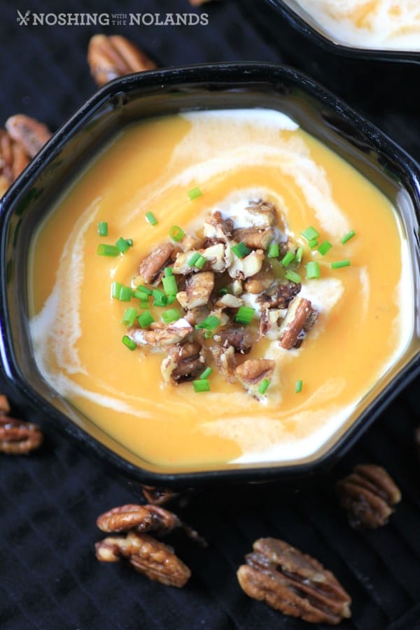 Gingered Butternut Squash Soup by Noshing With The Nolands (3) (Custom)