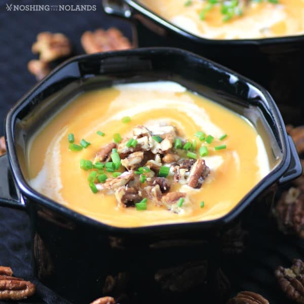 Roasted Butternut Squash Soup - Del's cooking twist