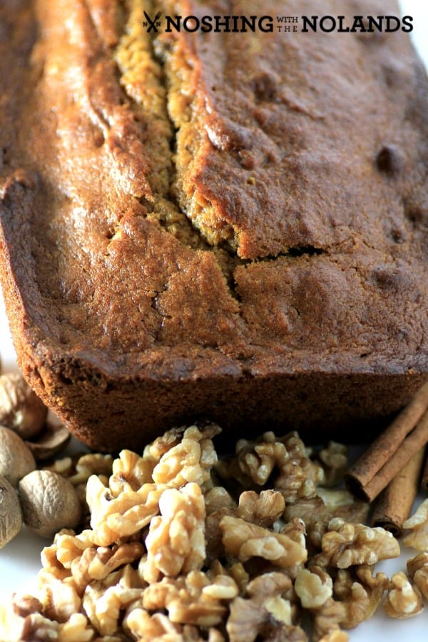 Pumpkin Maple Walnut Loaf by Noshing With The Nolands