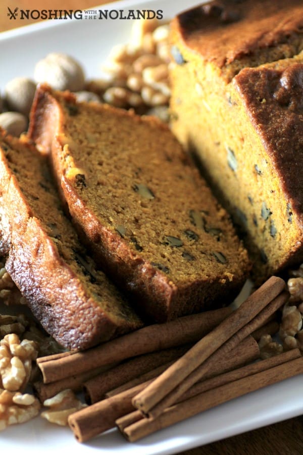 Pumpkin Maple Walnut Loaf by Noshing With The Nolands