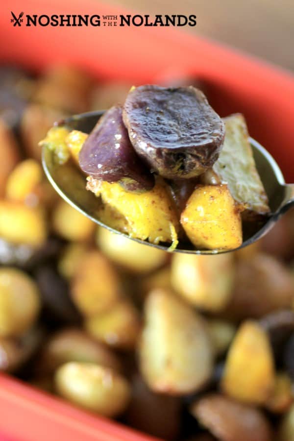 Roasted Cinnamon Little Potatoes and Pumpkin by Noshing With The Nolands (5) (Custom)