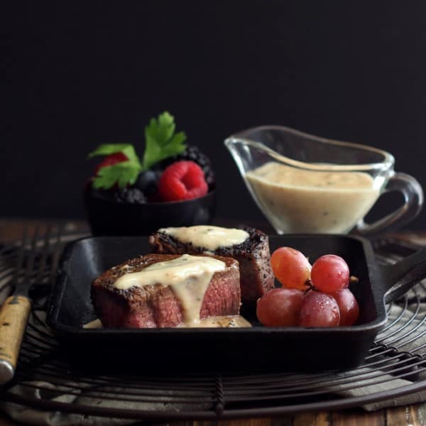 Coffee-Crusted Steak by Simply Sated