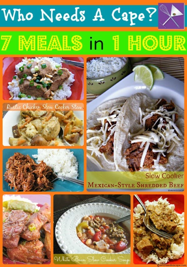 7 Meals in 1 hour