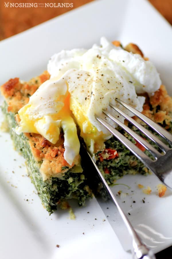 Comfort Spinach Egg Casserole by Noshing With The Nolands