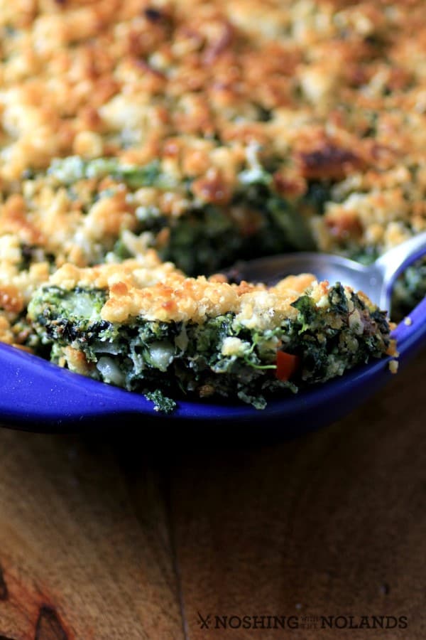 Comfort Spinach Egg Casserole by Noshing With The Nolands 