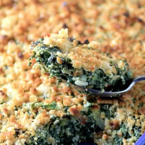 Comfort Spinach Egg Casserole #CanadianEggs