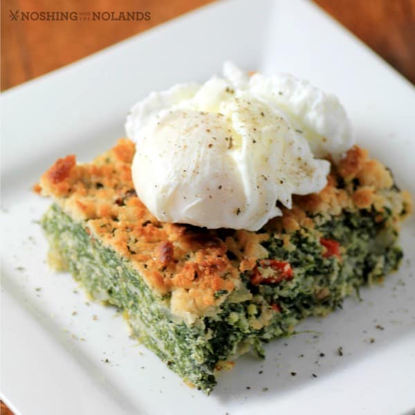 Comfort Spinach Egg Casserole by Noshing With The Nolands