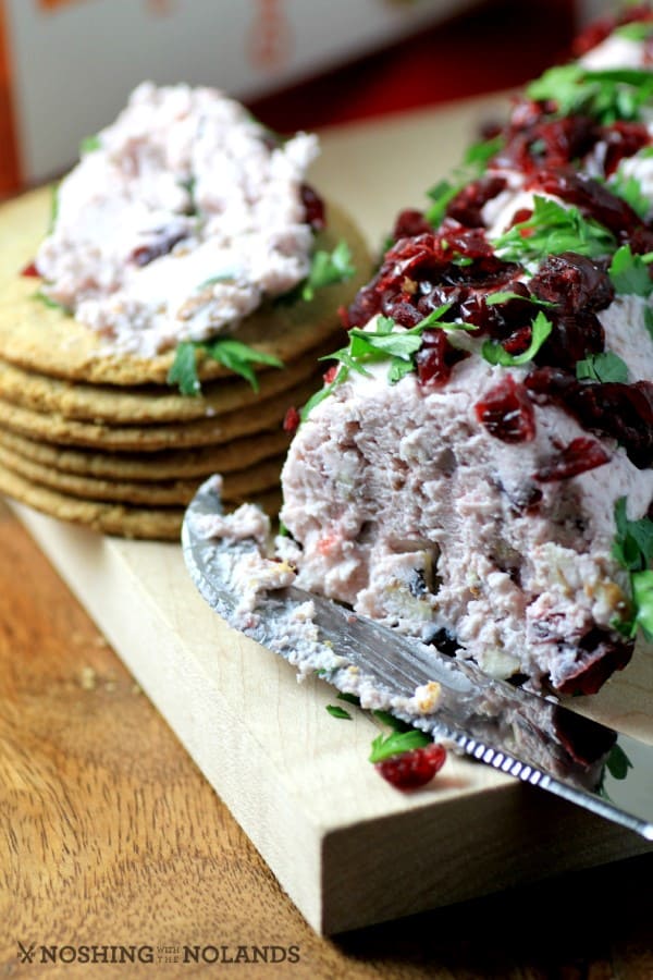 Cranberry Port Goat Cheese Log by Noshing With The Nolands